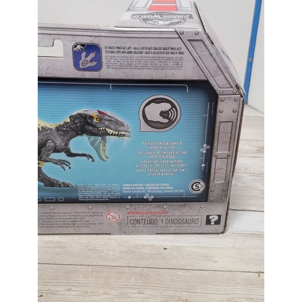 Jurassic‎ World Dinosaur Roarivores Allosaurus Electronic Roar Growls Sound VID